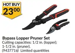 Princess Auto Bypass Lopper Pruner Set offer