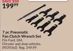 Princess Auto 7 pc Pneumatic Fan Clutch Wrench Set offer