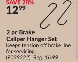 Princess Auto 2 pc Brake Caliper Hanger Set offer