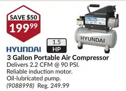 Princess Auto 3 Gallon Portable Air Compressor offer
