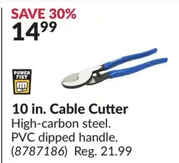 Princess Auto 10 in. Cable Cutter offer