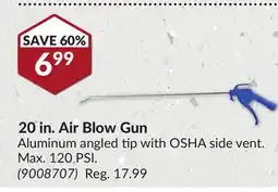 Princess Auto 20 in. Air Blow Gun offer