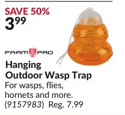 Princess Auto Hanging Outdoor Wasp Trap offer