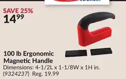 Princess Auto 100 lb Ergonomic Magnetic Handle offer