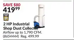 Princess Auto 2 HP Industrial Shop Dust Collector offer