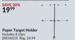 Princess Auto Paper Target Holder offer