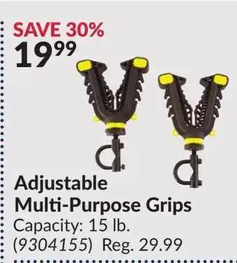 Princess Auto Adjustable Multi-Purpose Grips offer