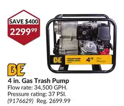 Princess Auto 4 in. Gas Trash Pump offer