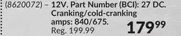 Princess Auto Deep Cycle Batteries offer