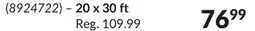 Princess Auto Heavy Duty Poly Tarps 20 x 30 ft offer