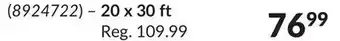 Princess Auto Heavy Duty Poly Tarps 20 x 30 ft offer