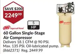 Princess Auto 60 Gallon Single-Stage Air Compressor offer