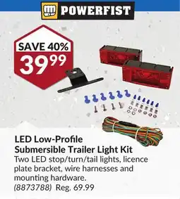 Princess Auto LED Low-Profile Submersible Trailer Light Kit offer