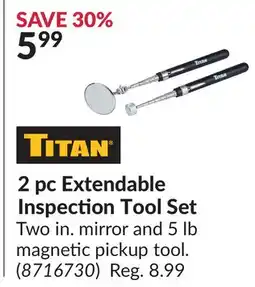 Princess Auto 2 pc Extendable Inspection Tool Set offer