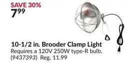 Princess Auto 10-1/2 in. Brooder Clamp Light offer