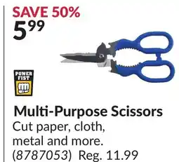 Princess Auto Power Fist Multi-Purpose Scissors offer