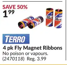 Princess Auto TERRO 4 pk Fly Magnet Ribbons offer