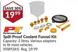 Princess Auto Spill-Proof Coolant Funnel Kit offer