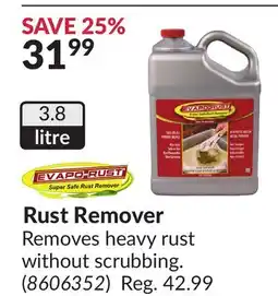 Princess Auto Rust Remover offer