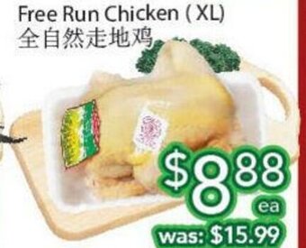 Ample Food Market Free run chicken offer