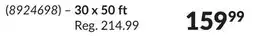 Princess Auto Heavy Duty Poly Tarps - 30 x 50 ft offer