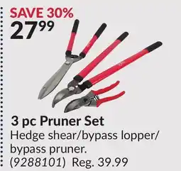 Princess Auto 3 pc Pruner Set offer