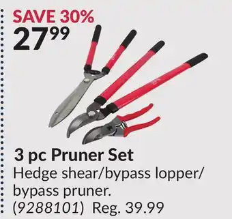 Princess Auto 3 pc Pruner Set offer