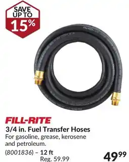 Princess Auto 3/4 in. Fuel Transfer Hoses - 12 ft offer