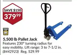 Princess Auto 5,500 lb Pallet Jack offer