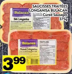 Supermarché PA LONGANISA BULACAN | Cured Sausages offer