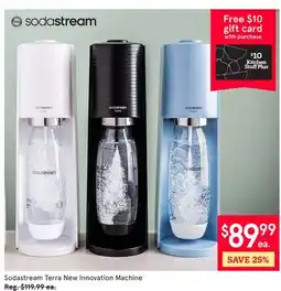Kitchen Stuff Plus 7 PC. SET Sodastream Terra New Innovation Machine offer