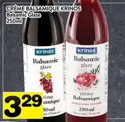 Supermarché PA CRÈME BALSAMIQUE KRINOS | KRINOS Balsamic Glaze offer