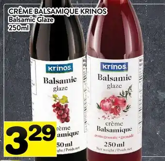 Supermarché PA CRÈME BALSAMIQUE KRINOS | KRINOS Balsamic Glaze offer