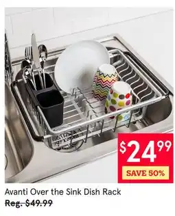 Kitchen Stuff Plus Avanti Over the Sink Dish Rack offer