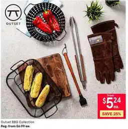 Kitchen Stuff Plus 7 PC. SET Outset BBQ Collection offer