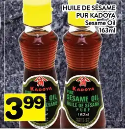 Supermarché PA HUILE DE SÉSAME PUR KADOYA | Sesame Oil offer