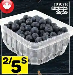 Supermarché PA BLEUETS | BLUEBERRIES offer