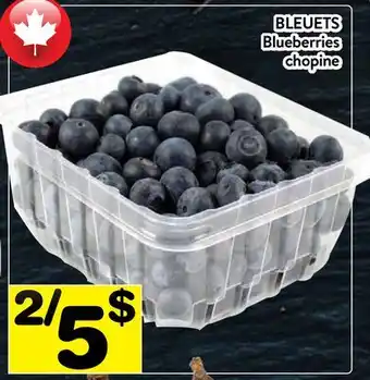 Supermarché PA BLEUETS | BLUEBERRIES offer