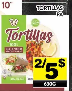 Supermarché PA TORTILLAS PA offer
