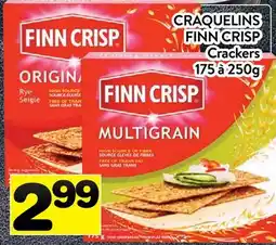 Supermarché PA CRAQUELINS FINN CRISP | Crackers offer