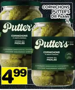 Supermarché PA CORNICHONS PUTTER'S | Dill Pickles offer