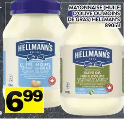 Supermarché PA MAYONNAISE (HUILE D'OLIVE OU MOINS DE GRAS) HELLMAN'S offer