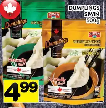 Supermarché PA DUMPLINGS SIWIN offer