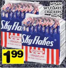 Supermarché PA MYSANMYSAN SKY FLAKES | CRACKERS offer