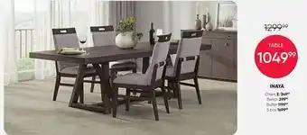 Meubles RD INAYA TABLE offer