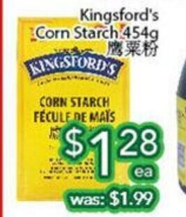 Ample Food Market Kingsford's corn starch offer