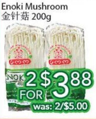 Ample Food Market Enoki mushroom offer