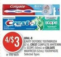 Shoppers Drug Mart Oral-b offer
