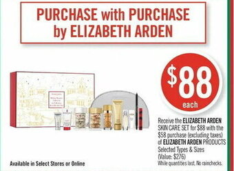 Shoppers Drug Mart Elizabeth arden offer