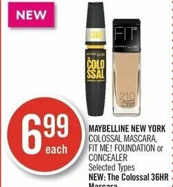Shoppers Drug Mart Maybelline new york offer
